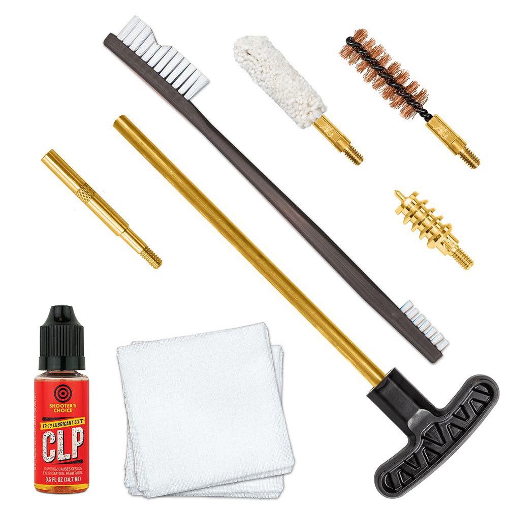 Otis Handgun Cleaning Kit with Brass Rod .45 Cal Picture of Otis Products Inc. .45cal Cleaning Kit