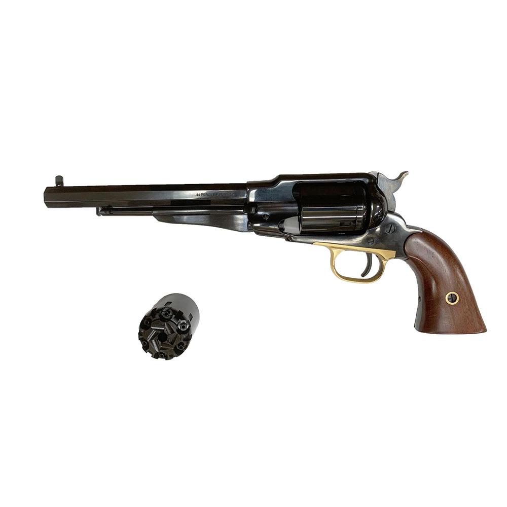 Cimarron Preacher 1858 Dual Cylinder Handgun .45 LC 6rd Capacity 8" Barrel Picture of Cimarron Fac Cimarron Preacher 1858 Rem Dual Cylinder 8'' 45LC/.44