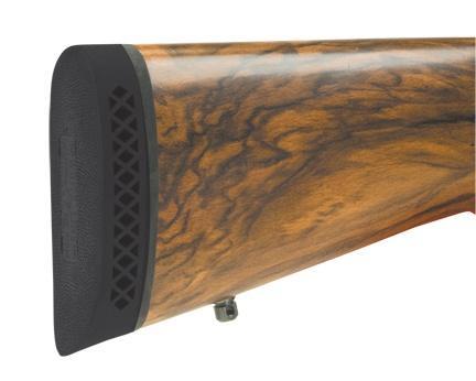 Pachmayr Deluxe Recoil Pad - Medium 5.40" L x 1.95" W x 1.10" T Black/Black Line Base Picture of Pachmayr/Tacstar Division DLX FIELD PAD- BK BAS F/F325BMBL