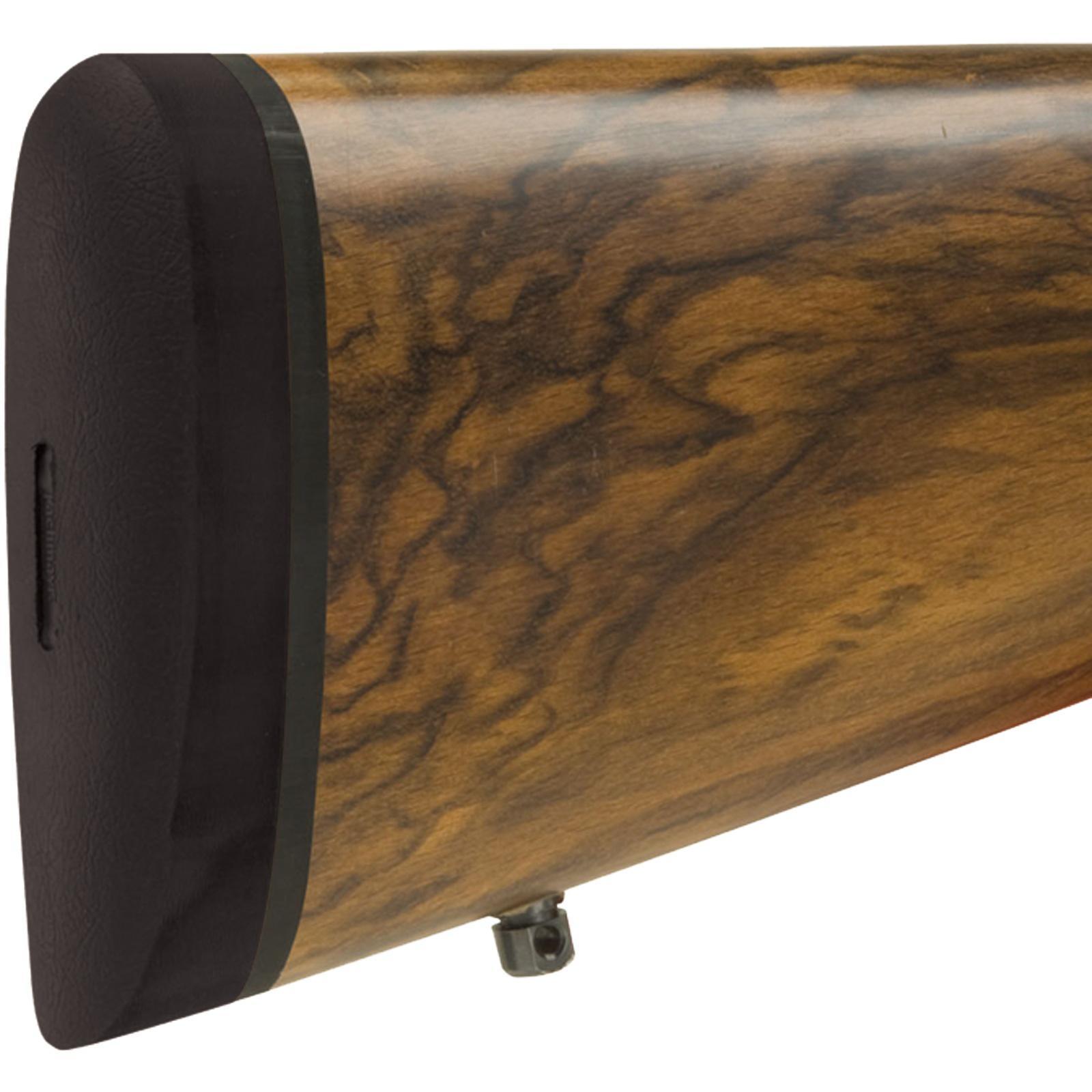 Pachmayr Decelerator Old English Recoil Pad - Compact/Short LOP 5.30" L x 1.68" W x 1" T Black/Black Base Picture of Pachmayr/Tacstar Division YOUTH DECELERATOR PAD 1 BLK BASE