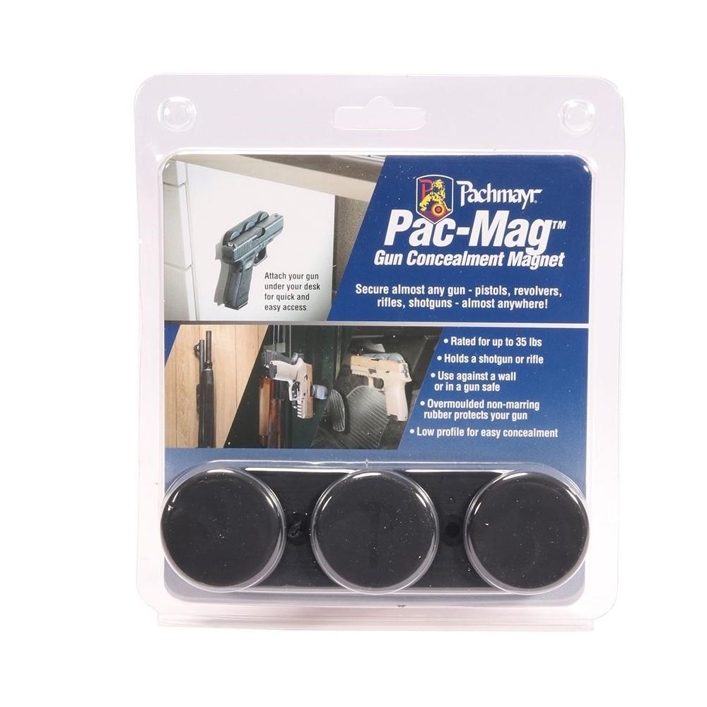 Pachmayr Pac-Mag Gun Storage Magnet Matte Black Picture of Pachmayr/Tacstar Division Pac-Mag Gun Storage Magnet Matte Black