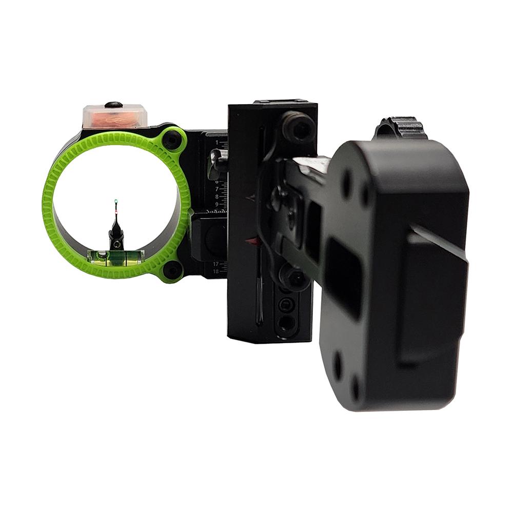 Black Gold Ascent Mountain Lite HD Dual Track 2 Pin Scope Vertical 4'' Dovetail RH Picture of Pure Archery Group Black Gold Ascent Mountain Lite HD Dual Track 2 Pin Vertical 4'' Dovetail R