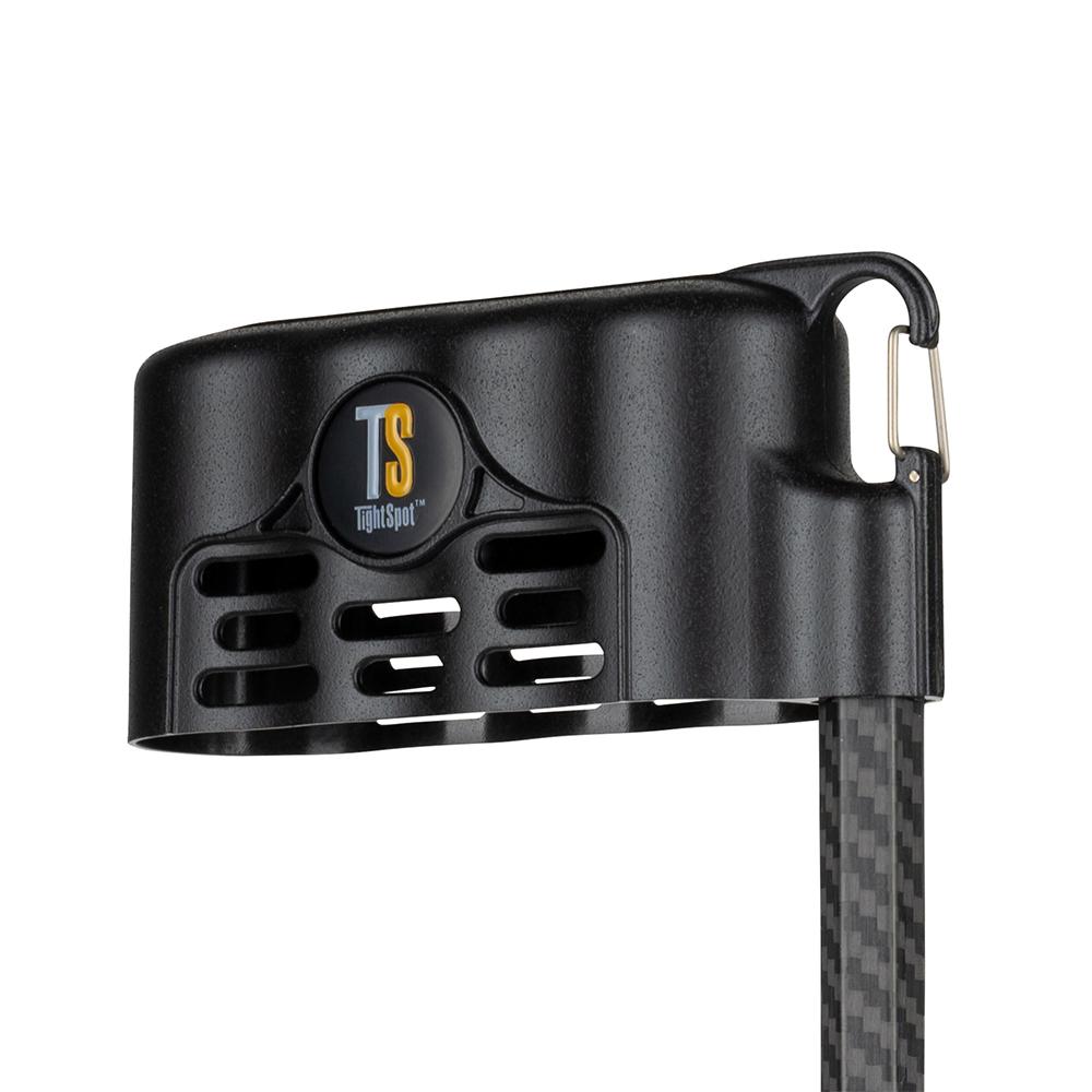 TightSpot Airlock 4 Arrow Quiver Saddle Tan Picture of Pure Archery Group TightSpot Airlock 4 Arrow Saddle Tan