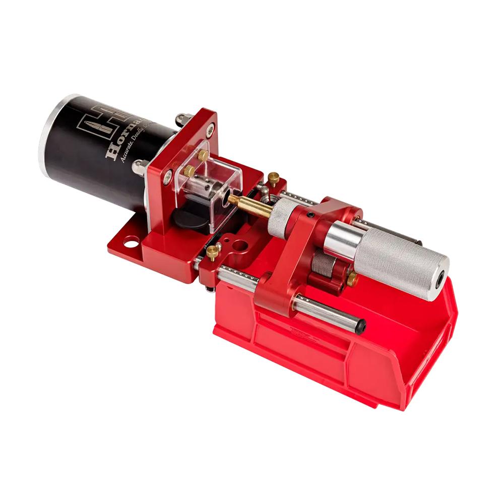 Hornady High Speed 3 in 1 Power Case Trimmer 110 Volt Picture of Hornady Reloading HORNADY RELOADING HIGH SPEED 3-IN1 POWER CASE TRIMMER