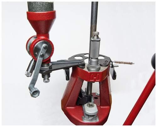 Hornady Lock-N-Load Powder Measure Bracket for Hornady Iron Press Picture of Hornady Reloading IRON PRESS POWDER MEASURE ATTACHMENT