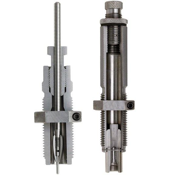 Hornady Custom Grade New Dimension Series IV Rifle 2-Die Set .33 Nosler .338" Picture of Hornady Reloading SERIES IV SPECIALTY DIE SET 2 33 NOSLER (.338)