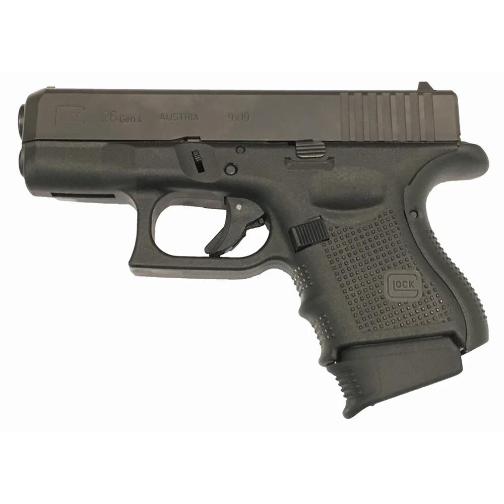 Pearce Grips Plus Grip Extension for Glock 26/27/33 Gen 4 Black Picture of Pearce GripInc. PEARCE GRIP EXTENSION GLOCK 26/27/33 9MM+2 40&357+1 GEN 4