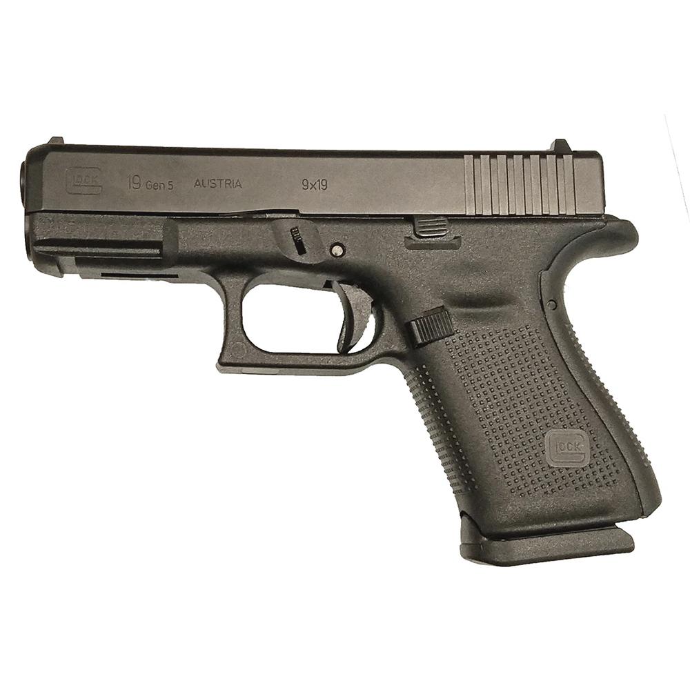 Pearce Grips Enhanced Baseplate for Glock Gen 5 19/17/34 Black Picture of Pearce GripInc. PEARCE GRIP EXTENSION GLOCK GEN 5 MID & FULL SIZE