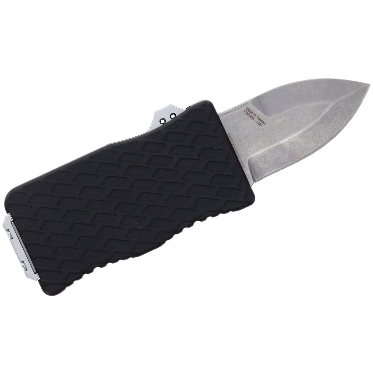 Schrade Uproar Tactical Mini D/A OTF Knife 1 9/10" Blade Black Picture of Battenfeld Knives Schrade Uproar Mini D/A OTF