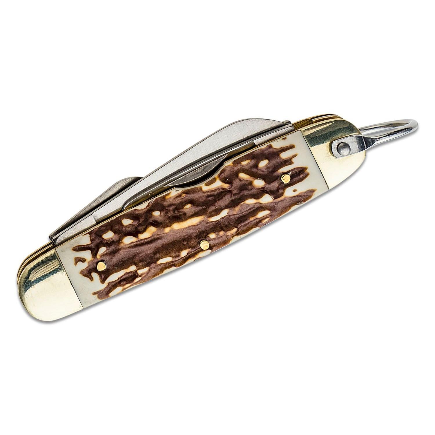 Uncle Henry 23UH Scout Folding Knife 2 1/2" Blade Next Gen Staglon Handle Picture of Battenfeld Knives Uncle Henry 23UH Scout Next Gen