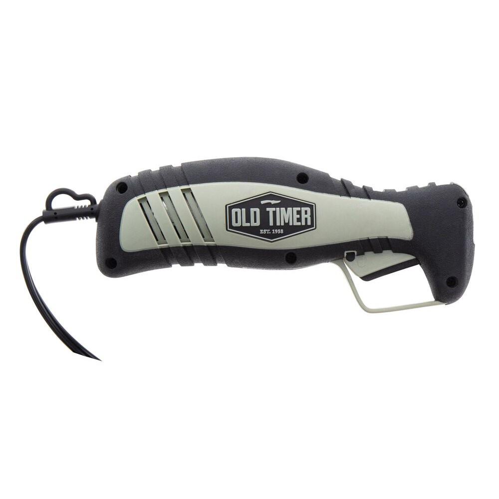 Old Timer 110 Volt Electric Fillet Knife 8" Blade Black and Grey Picture of Battenfeld Knives Old Timer Electric Fillet Knife 110V