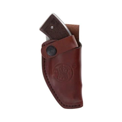 Smith & Wesson M325 Revolver Knife 3" Blade Brown Picture of Battenfeld Knives S&W Revolver Knife