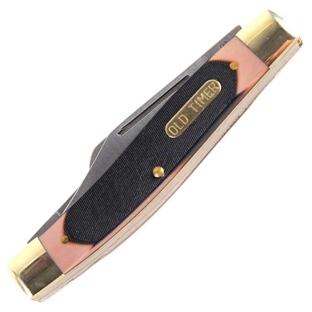 Old Timer Senior Folding Knife 3" Clip Point Blade 3 Blades Picture of Battenfeld Knives Old Timer 4 in Senior 3 Blade