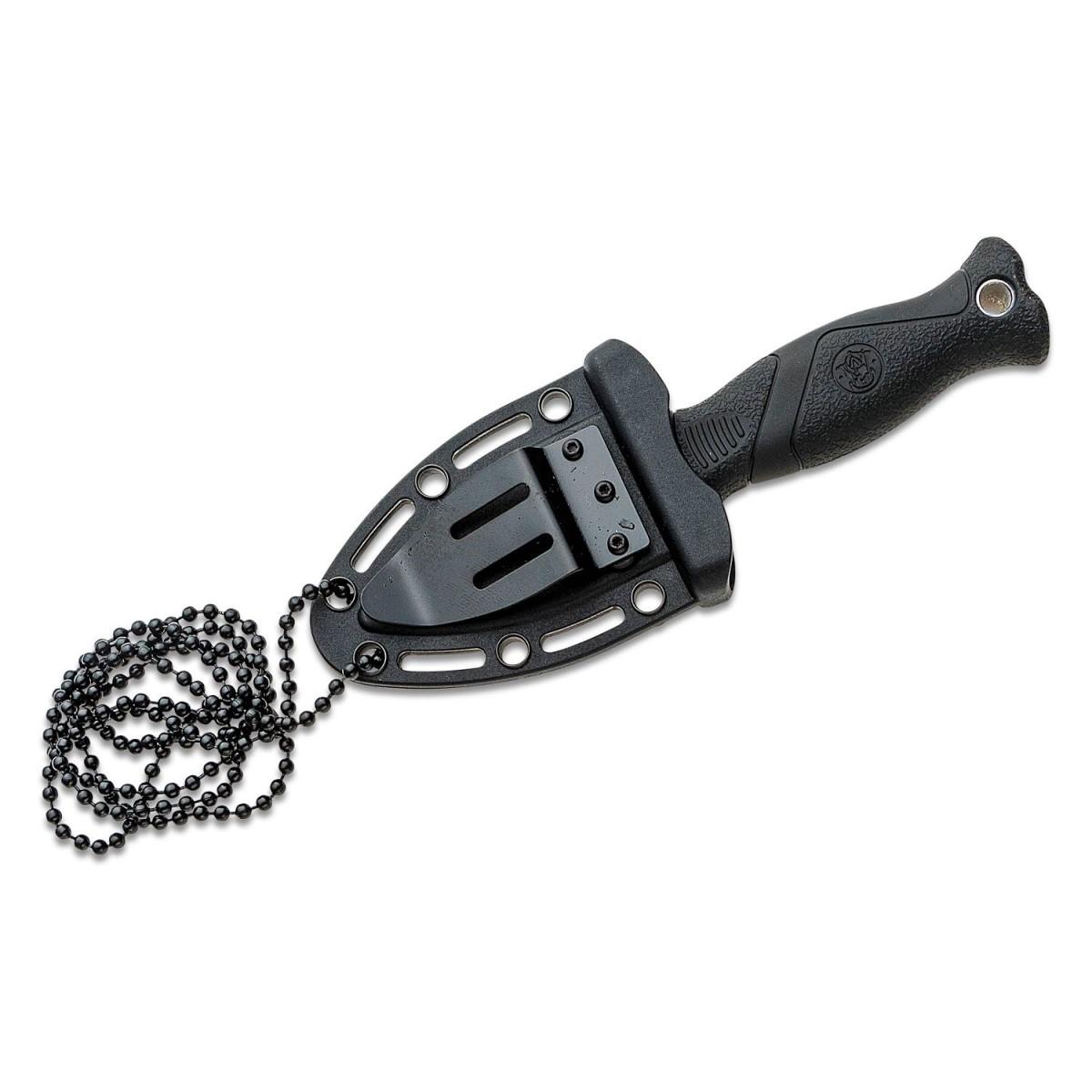 Smith & Wesson HRT Fixed Blade Boot Knife 2" Blade Black Picture of Battenfeld Knives S&W HRT 2 in Boot Knife - Box