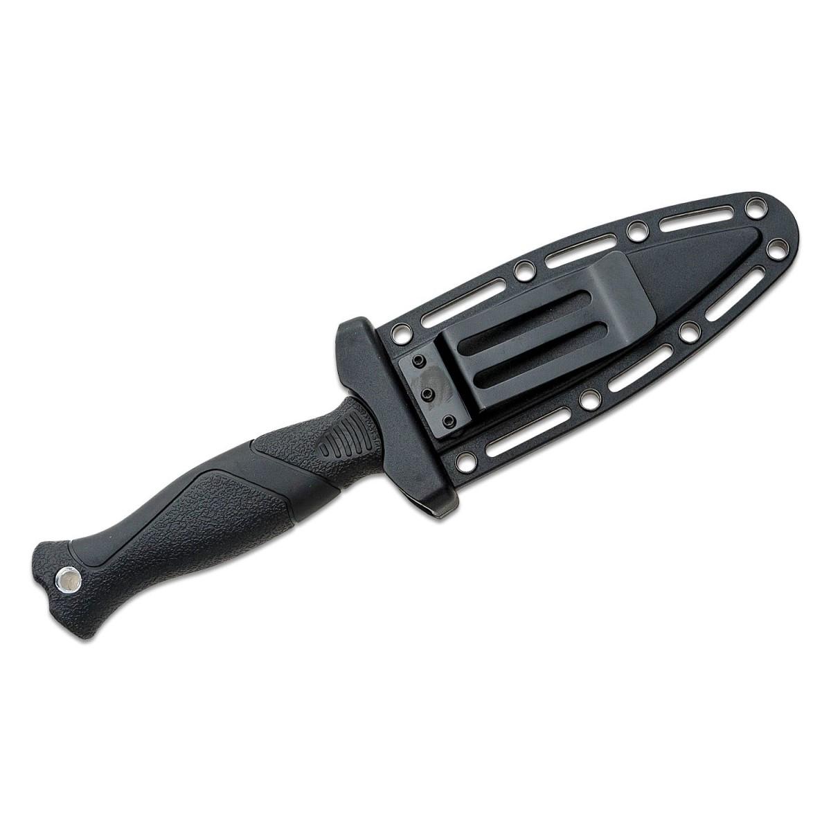 Smith & Wesson HRT Fixed Blade Boot Knife 4" Blade Black Picture of Battenfeld Knives S&W HRT 4 in Boot Knife - Box