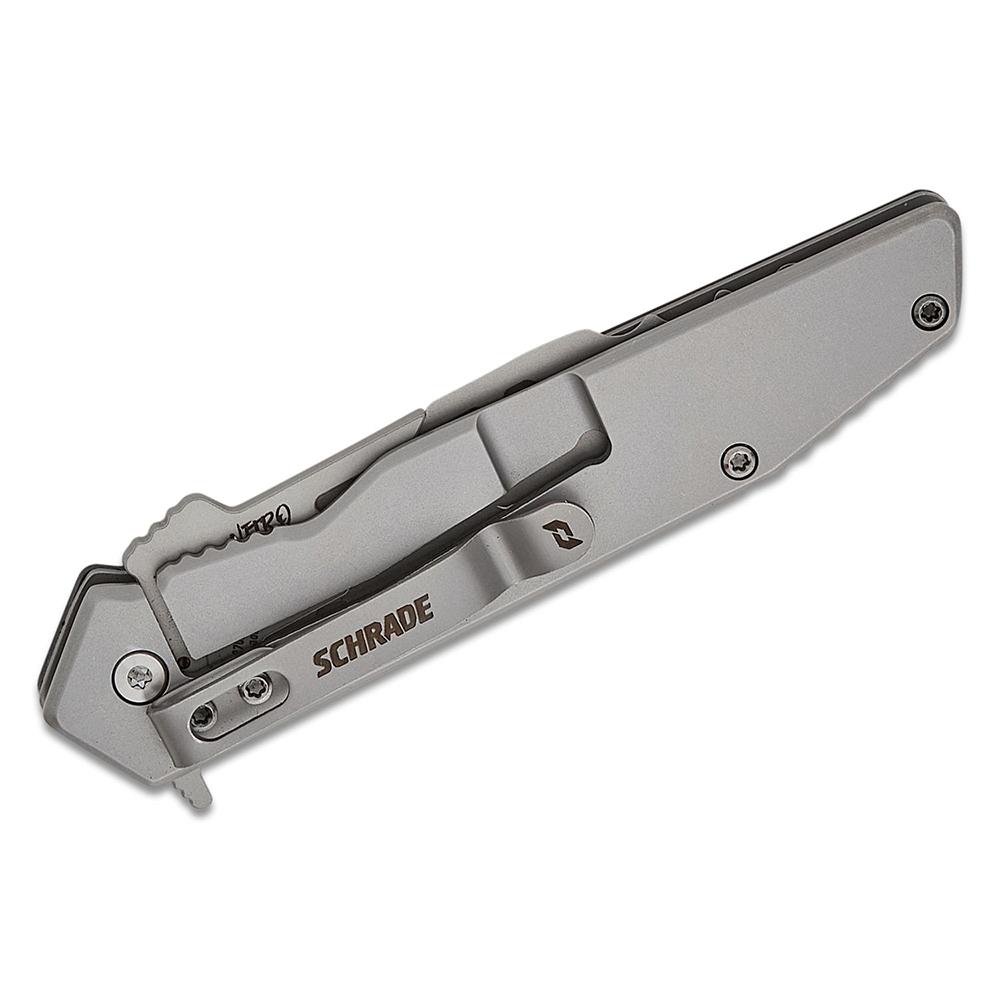 Schrade Nitro Enrage 7 Assisted Folding Knife 2-1/2" Utility Blade Black Picture of Battenfeld Knives SCHRADE Nitro Enrage 7 Spring Assisted 2.5'' Blade