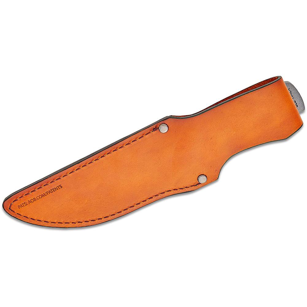 Old Timer Frontier Fixed Blade Knife 5" Drop Point Blade Wood Box Picture of Battenfeld Knives OLD TIMER Frontier Fixed Blade 131OTF Sm Box 5'' Blade