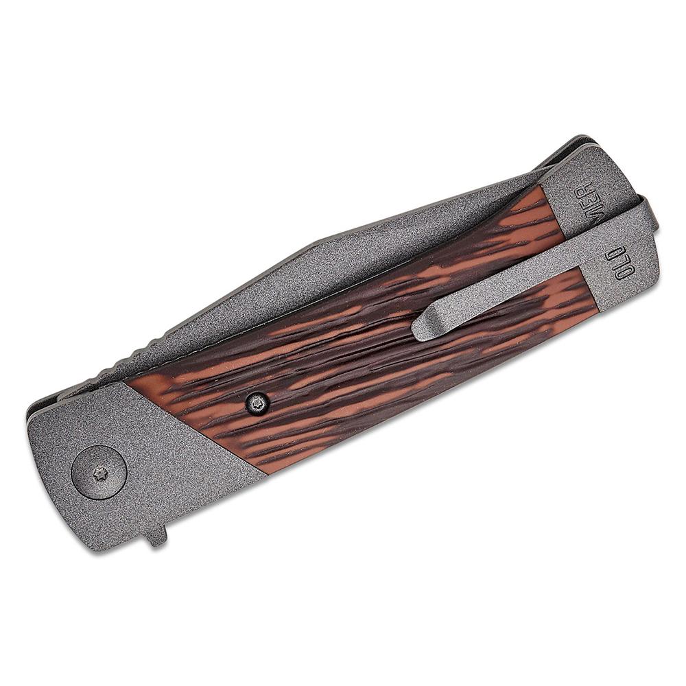 Old Timer Frontier Manual Folding Knife 3-1/2" Clip Point Blade Rosewood Picture of Battenfeld Knives OLD TIMER Frontier Manual Folder 134OTF Sm Box 2.7'' Blade