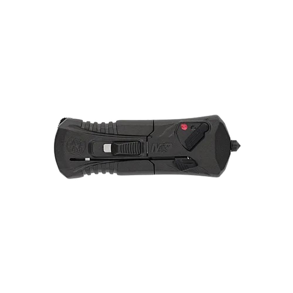 Smith & Wesson M&P Compact OTF Folding Knife 1-9/10" Spear Point Blade Grey Picture of Battenfeld Knives M&P KT MPOTF Compact Gray/Black