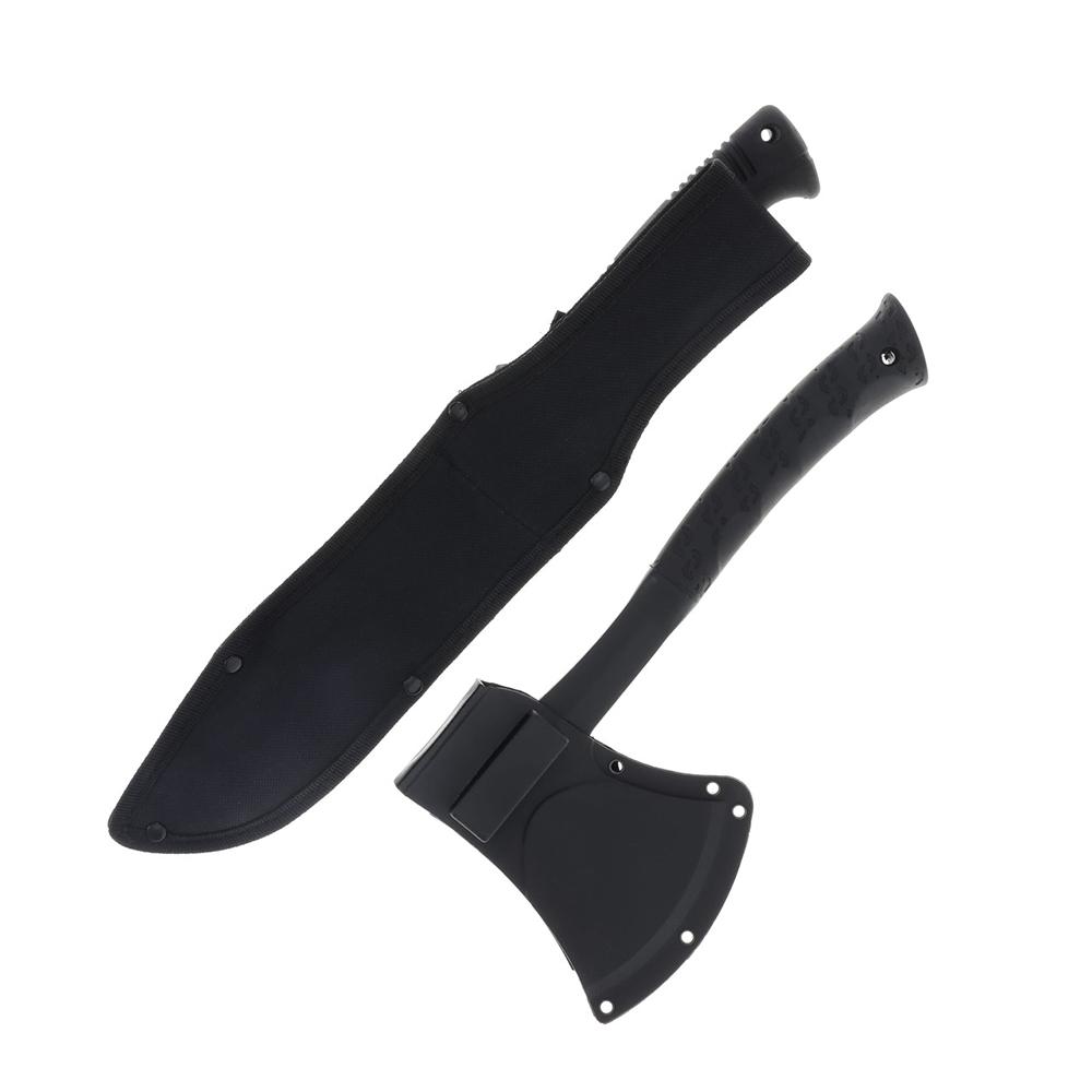 Schrade Machete Axe Combo 8-1/2" Machete Blade 3-2/5" Axe Blade Black Picture of Battenfeld Knives Schrade Schrade Machete Axe Combo