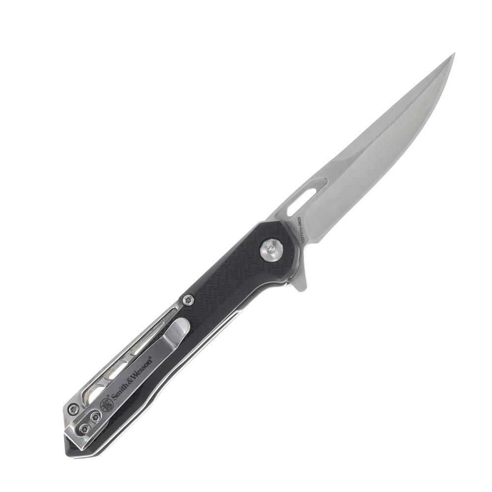 Smith & Wesson Tactical Folding Knife 3" Drop Point Blade Black Picture of Battenfeld Knives S&W Tactical Folder
