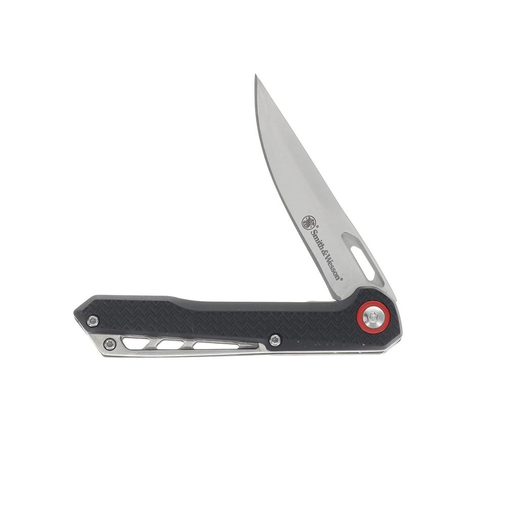 Smith & Wesson Tactical Folding Knife 3" Drop Point Blade Black Picture of Battenfeld Knives S&W Tactical Folder