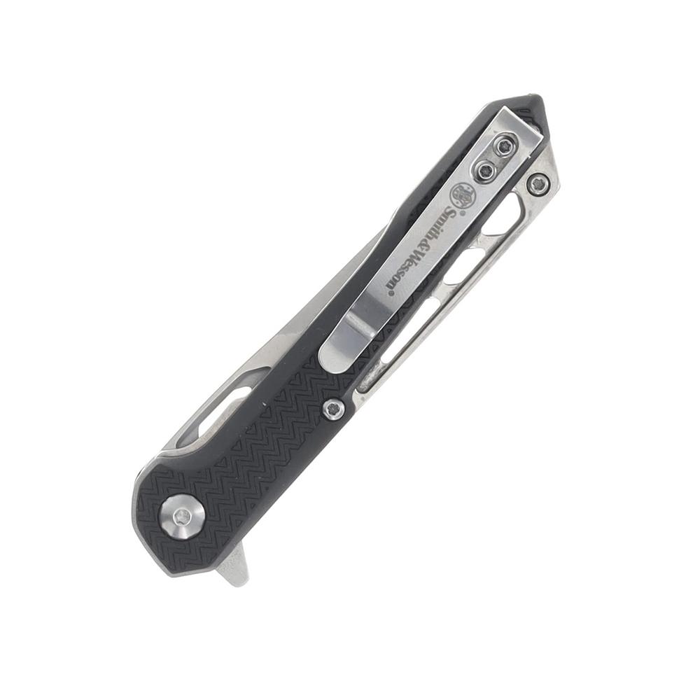 Smith & Wesson Tactical Folding Knife 3" Drop Point Blade Black Picture of Battenfeld Knives S&W Tactical Folder