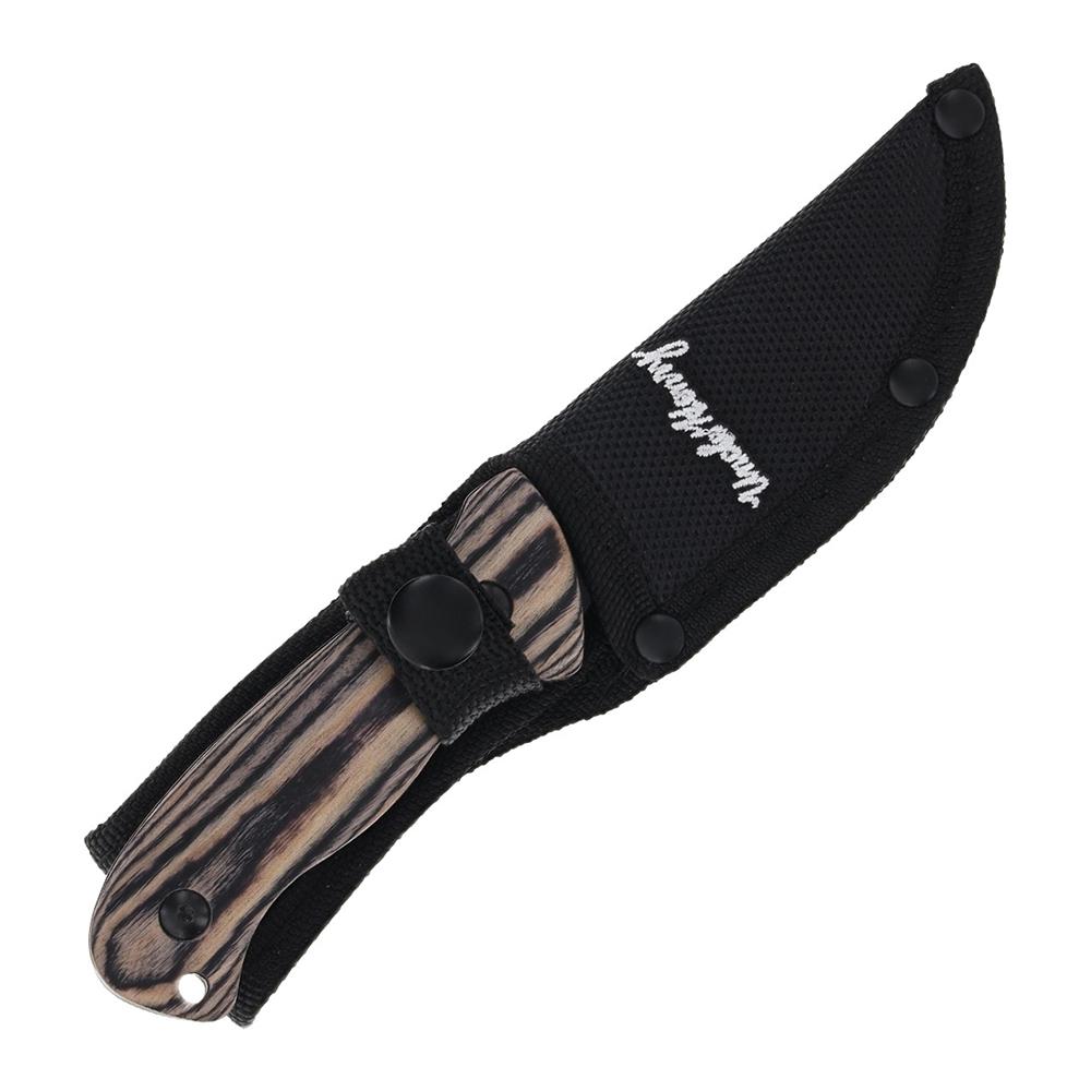 Uncle Henry Fixed Blade Knife 3" Drop Point Blade Pakkawood with Headlamp Picture of Battenfeld Knives Uncle Henry Fixed Blade W/ Headlamp