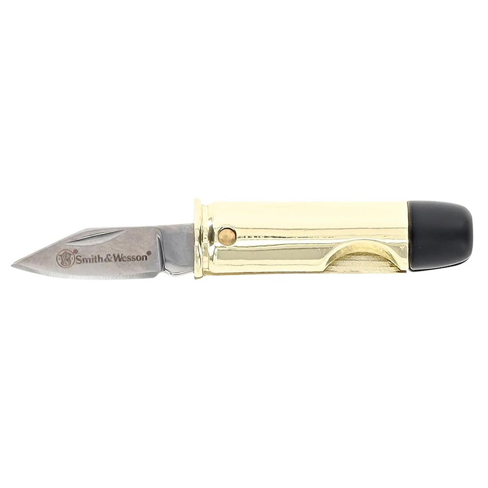 Smith & Wesson Americas Heroes Folder Pocket Knife Combo 3-1/2" Clip Point Blade with Bullet Knife Picture of Battenfeld Knives S&W America?s Heros Folder with Bullet Knife