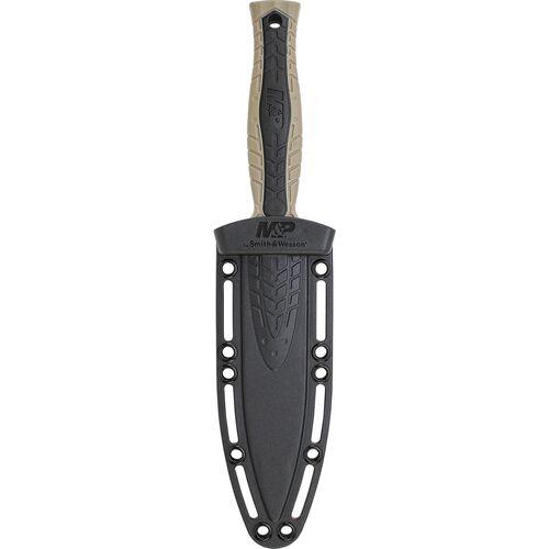Smith & Wesson M&P Full Tang Fixed Blade Boot Knife 4 3/5" Blade Sand Black Picture of Battenfeld Knives M&P Fixed Blade Boot Knife Sp