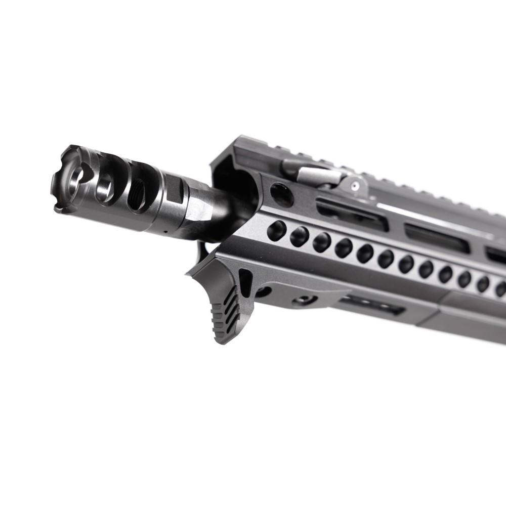 Patriot Ordnance Factory Phoenix Handgun 9mm Luger 35rd Magazine 8.5" Barrel Black with MLOK Rail Picture of Patriot Ordnance Factory Phoenix 9MM Pistol 8" Barrel M-Lok rail