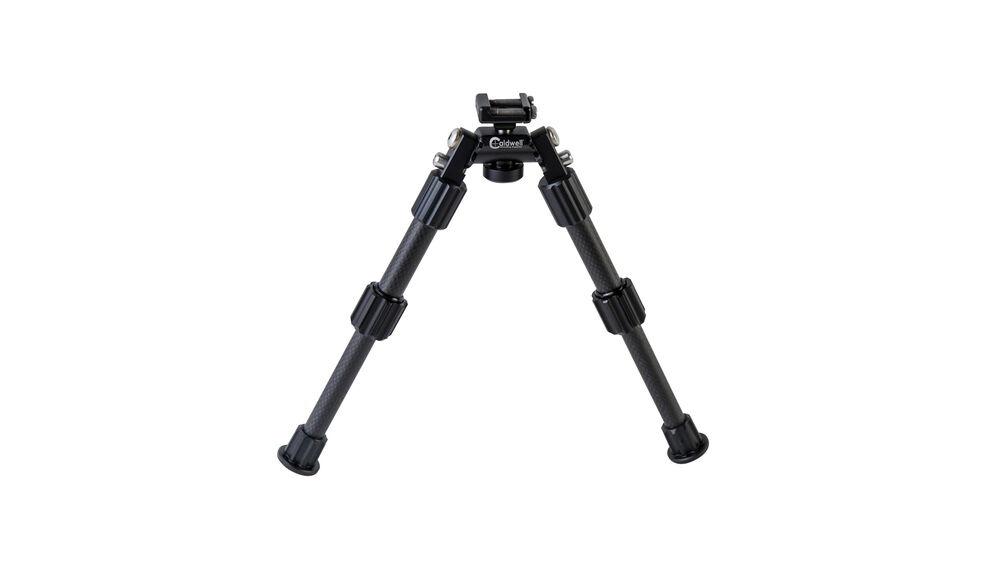 Caldwell Accumax Pic Rail Carbon Fiber Bipod 6-9in Picture of AOB Accumax Carbon Fiber Premium Pic Rail Bipod 6-9in