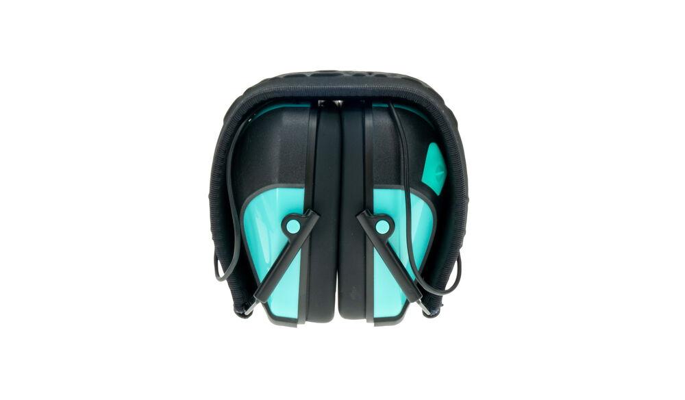 Caldwell E-Max Pro 23db Electronic Earmuffs-Aqua Picture of AOB New Generation Earmuff-Aqua