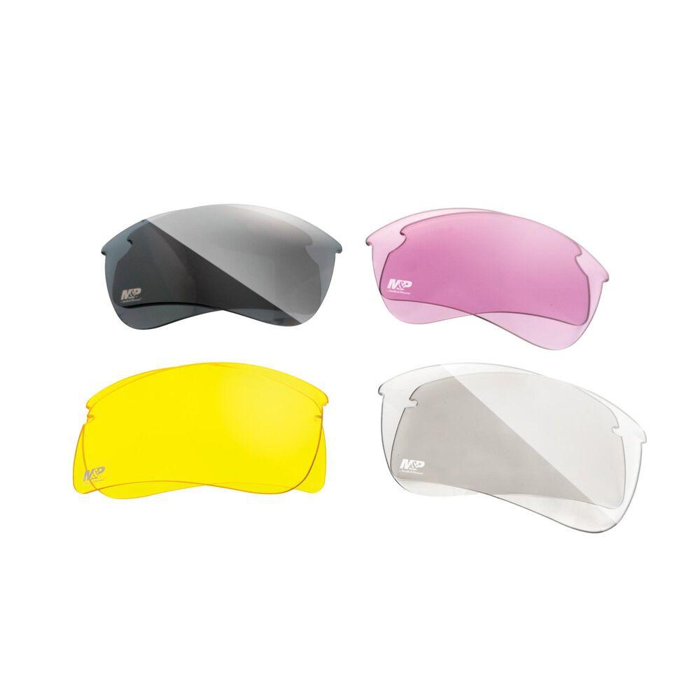 Smith & Wesson M&P Harrier Shooting Glasses Half Frame with Interchangeable Lens Picture of AOB Harrier Half Frame Shooting Glasses Interchangeable Lens