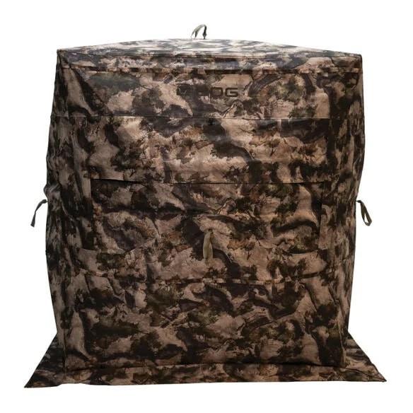 BOG Sitting Hub Blind 600D Mossy Oak Terra Picture of AOB BOG Sitting Hub Blind 600D-Mossy Oak