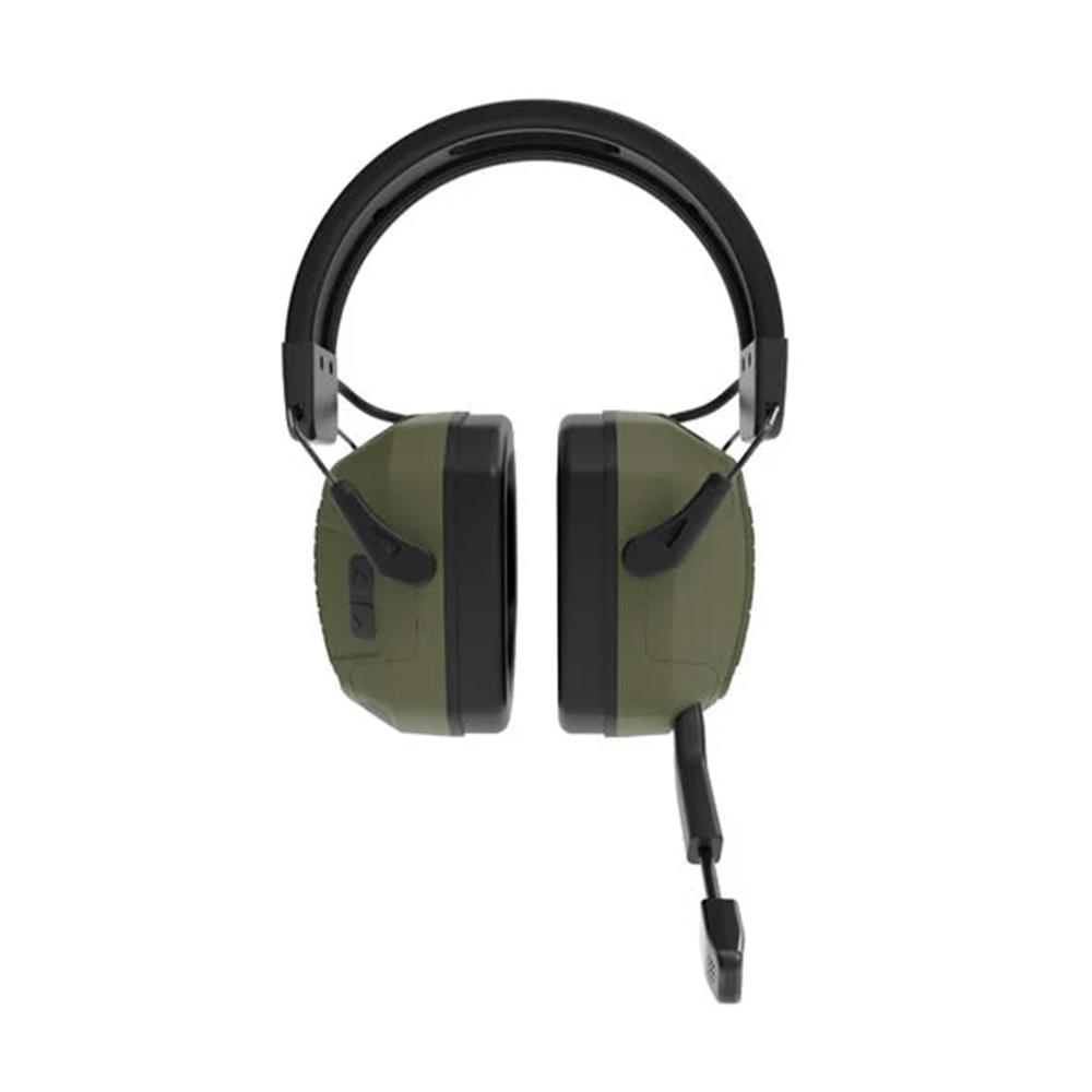Caldwell EMax Pro Series Electronic Ear Muffs 23dB BT Two Way Communication OD Green Picture of AOB CALDWELL E-Max Comms Ear Muffs 2-way Comm