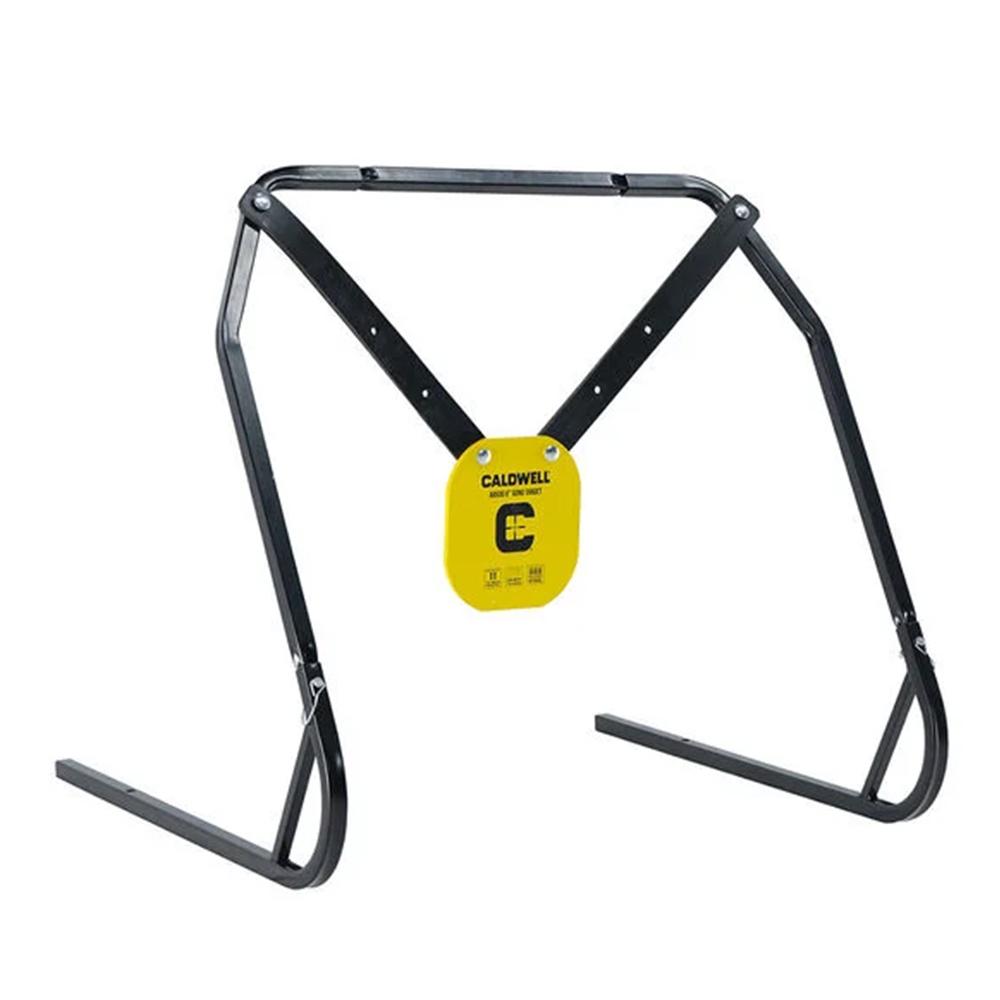 Caldwell AR500 Gong and Target Stand Combo - 8" Picture of AOB Caldwell AR500 Gong and Target Stand Combo