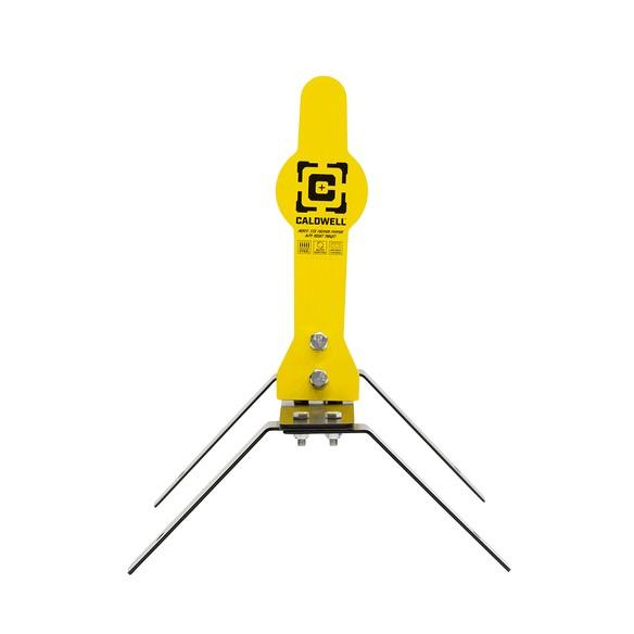 Caldwell AR500 33% Pepper Popper Auto Reset Target Yellow Picture of AOB Caldwell AR500 33% Pepper Popper Target