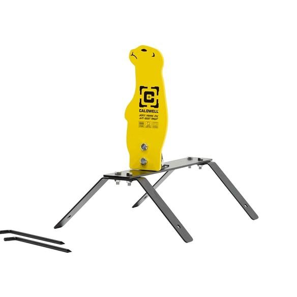 Caldwell AR500 Prairie Dog Auto Reset Popper Target Picture of AOB Caldwell AR500 Prairie Dog Popper