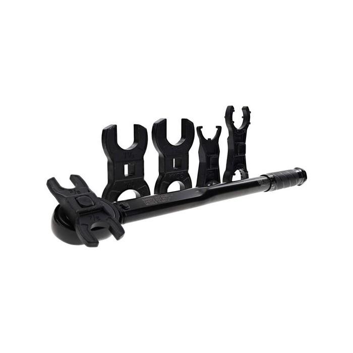 Wheeler XL FAT Wrench Complete Crowfoot Set for AR-15 Picture of AOB WHEELER Delta Series XL FAT Wrench Complete AR-15 Crowfoot Set