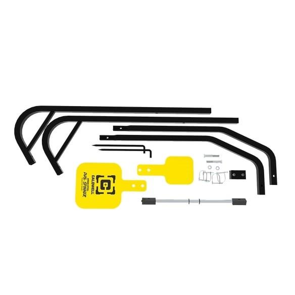 Caldwell AR500 Dual Spinner Target Yellow Picture of AOB CALDWELL AR500 Dual Spinner Target