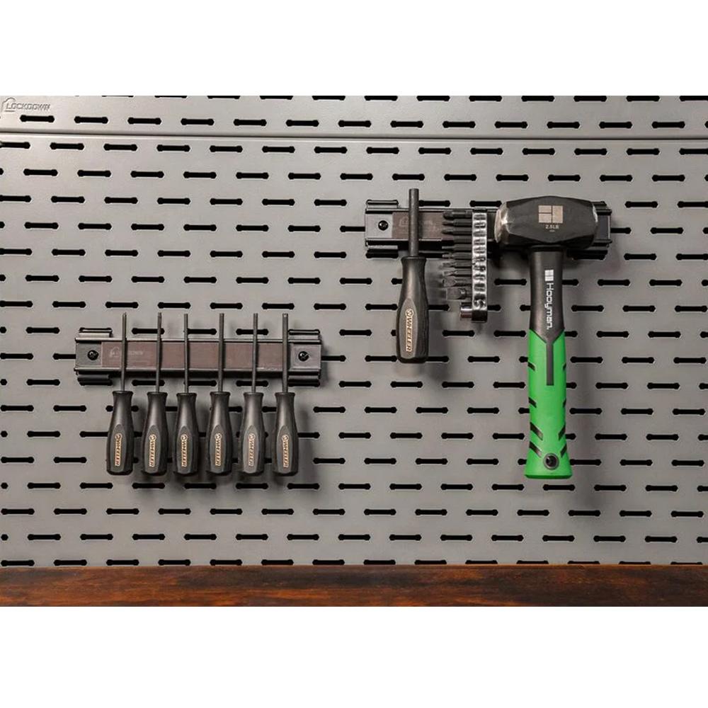 Lockdown Securewall Magnetic Tool Hanger 2/ct Picture of AOB LOCKDOWN SecureWall Magnetic Tool Hanger 2-Pack