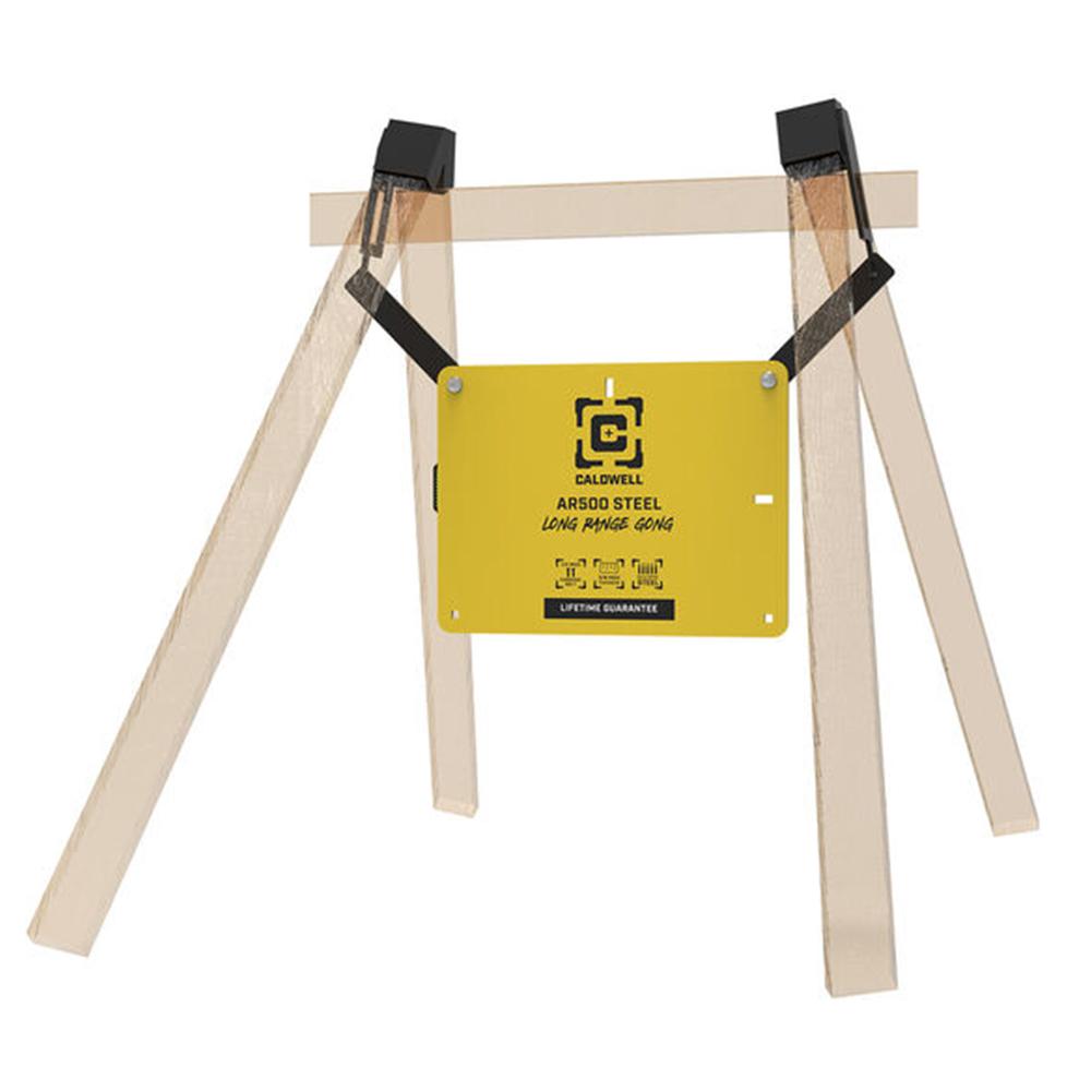 Caldwell AR500 Long Range Gong Kit Target with Flash Bang Picture of AOB CALDWELL AR500 Long Range Gong Kit w/Flashbang