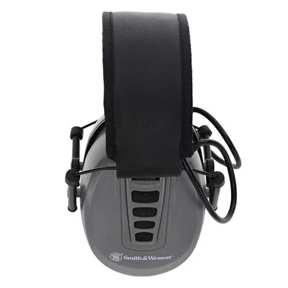 Smith & Wesson Sigma Electronic Ear Muffs 24dB Grey Picture of AOB S&W Sigma Electronic Earmuff
