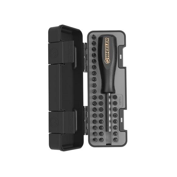 Wheeler 36pc Spacesaver Screwdriver Set Picture of AOB WHEELER NEW 2023 36pc Spacesaver Screwdriver Set