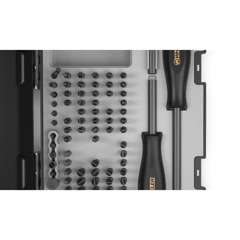 Wheeler 89pc Professional Gunsmith Screwdriver Set Picture of AOB WHEELER NEW 2023 89pc ProfGunsmith Screwdriver Set