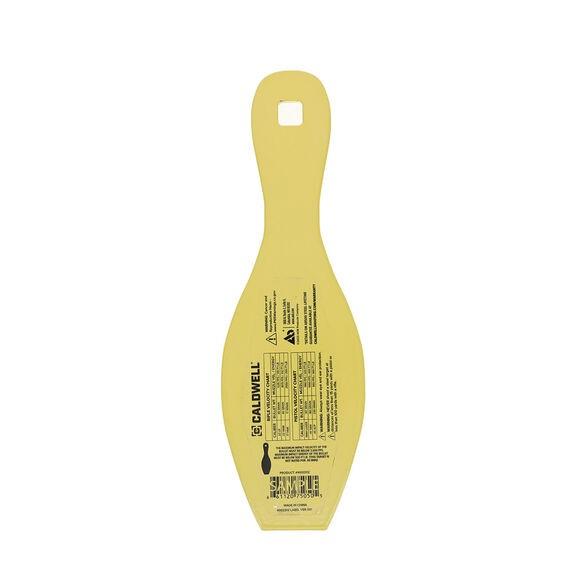 Caldwell AR500 1/4'' Rimfire/Handgun Bowling Pin Target Yellow Picture of AOB CALDWELL AR500 1/4'' Rimfire/Handgun- Bowling Pin Target