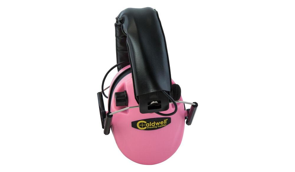 Picture of AOB Caldwell E-MAX Low Profile Hearing Protection - Pink