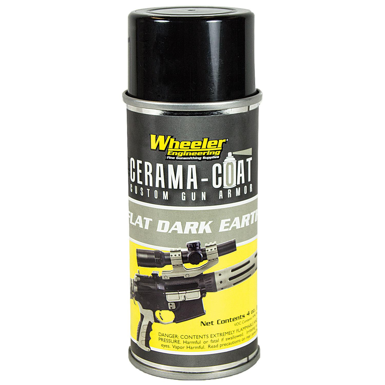 Wheeler Engineering Cerama-Coat Firearm Finish -  Flat Dark Earth 2oz.