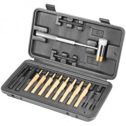 Wheeler Hammer and Punch Set with Plastic Case